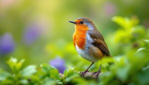 Was bedeutet es wirklich, wenn ein Rotkehlchen Ihren Garten besucht?
