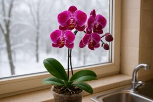 Im Winter Orchideen mit diesem Küchen-Hausmittel giessen für prächtige Blüten