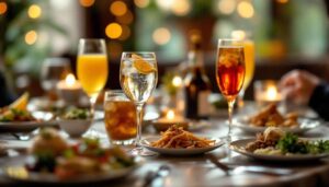 Was trinkt man zu gutem Essen, wenn man auf Alkohol verzichtet?